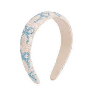 Bow Beaded Headband