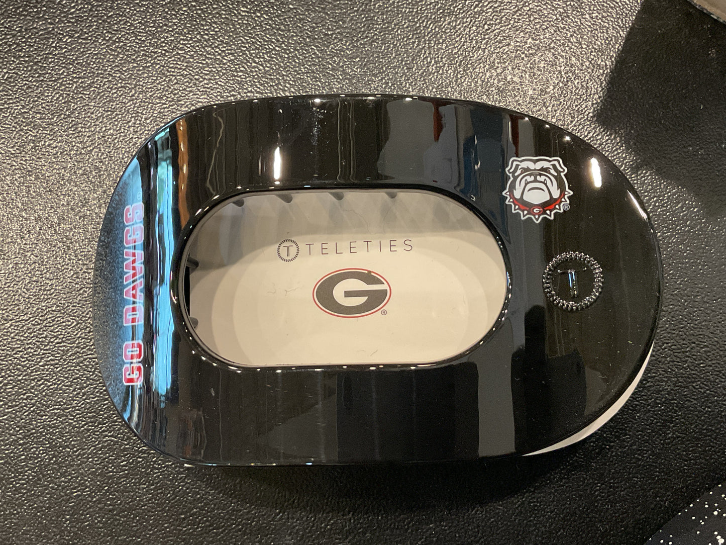 Teleties Collegiate Round Flat Hair clips