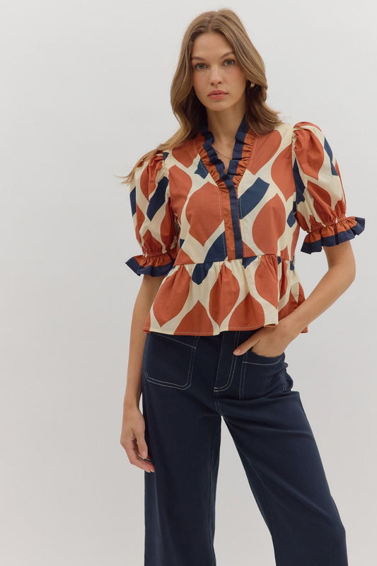 Abstract Pop Top