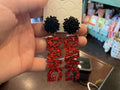 GAMEDAY Pompom Earrings