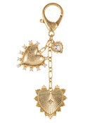 Gold Bag Charm & Keychain