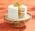 Woven Cake Stand Pedestal