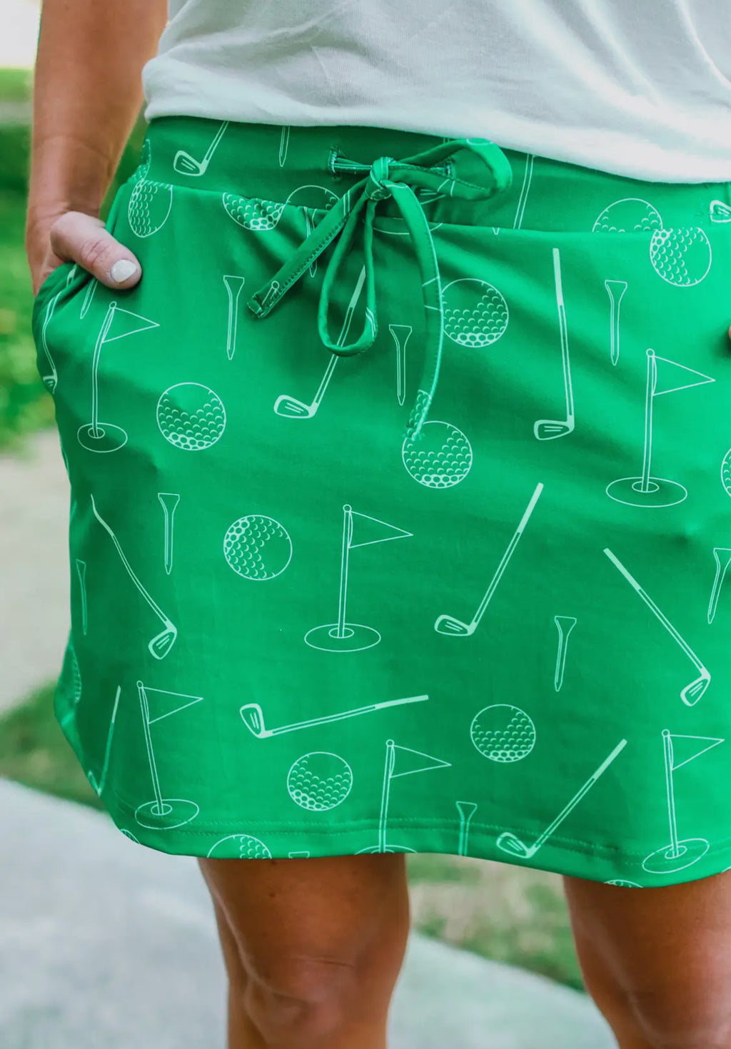 On Par Golf Skort