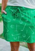 On Par Golf Skort