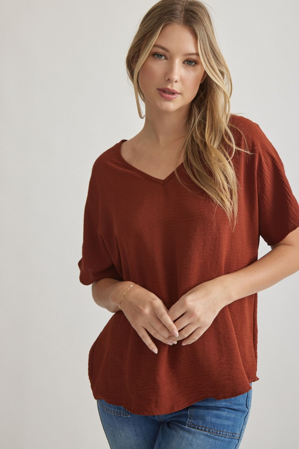 Basic V-Neck Shirt