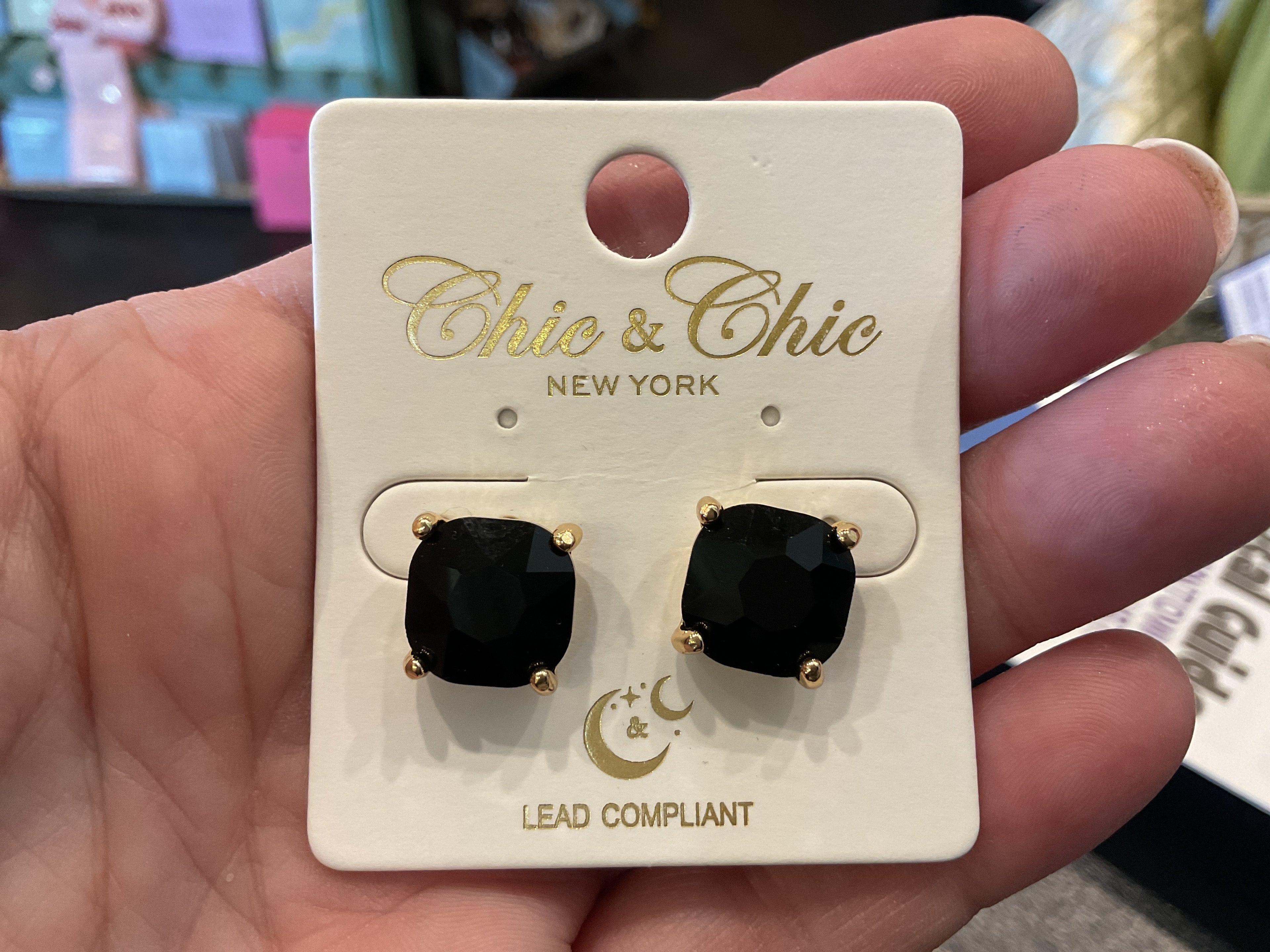 Onyx Stone Earrings