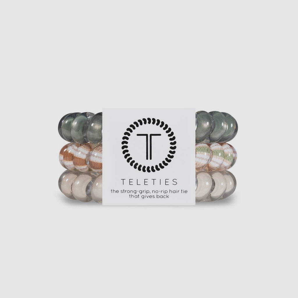 Eucalyptus teletie hair ties.