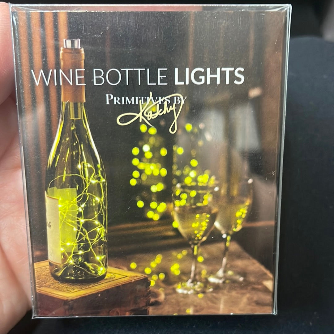White Wine Bottle Lights.