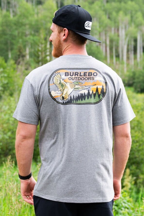 Men’s Burlebo Timber Ducks - SS - Dark Heather Grey