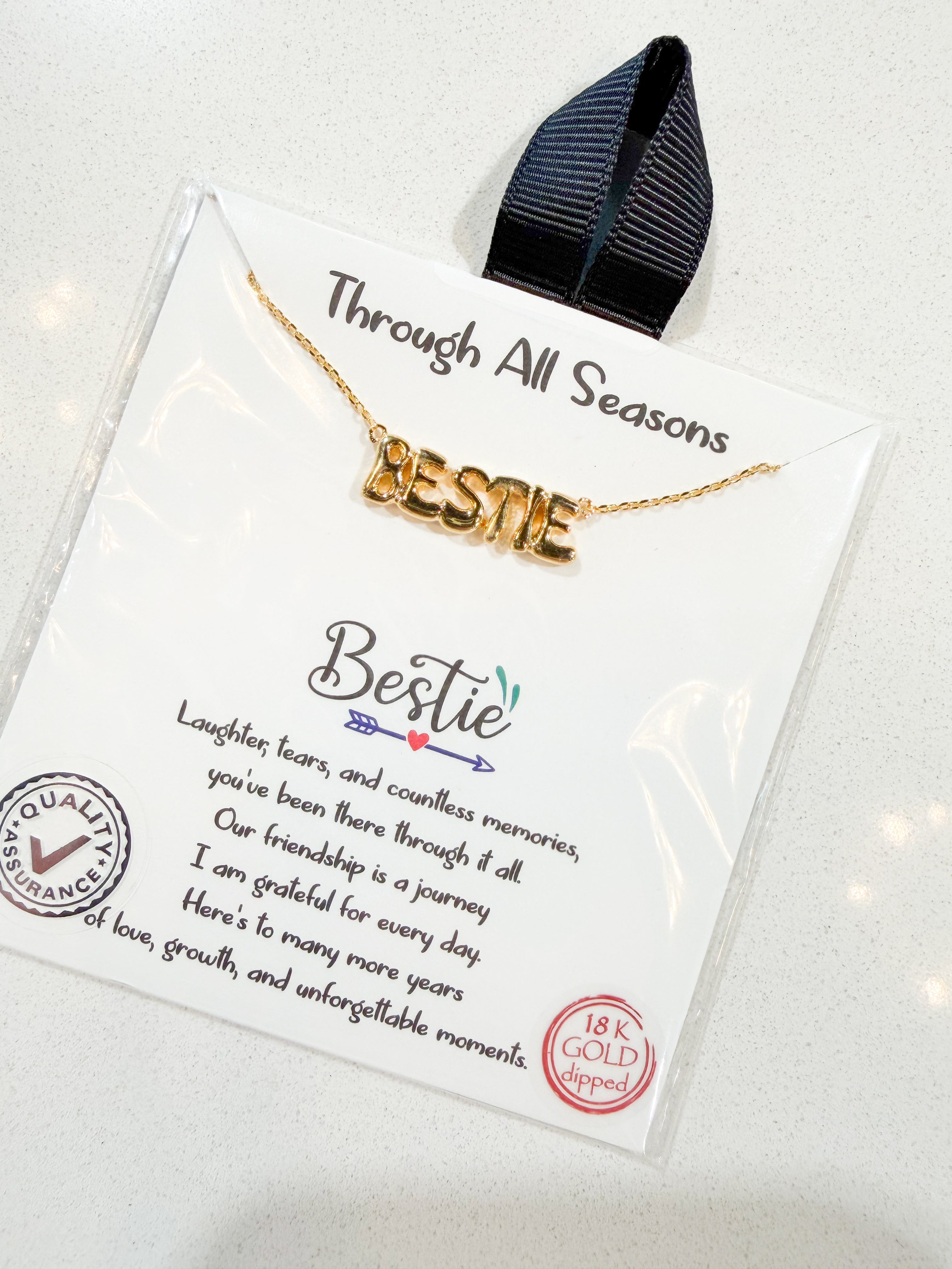 Through All Seasons Bestie Necklace
