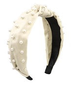Pearl Knotted Headband