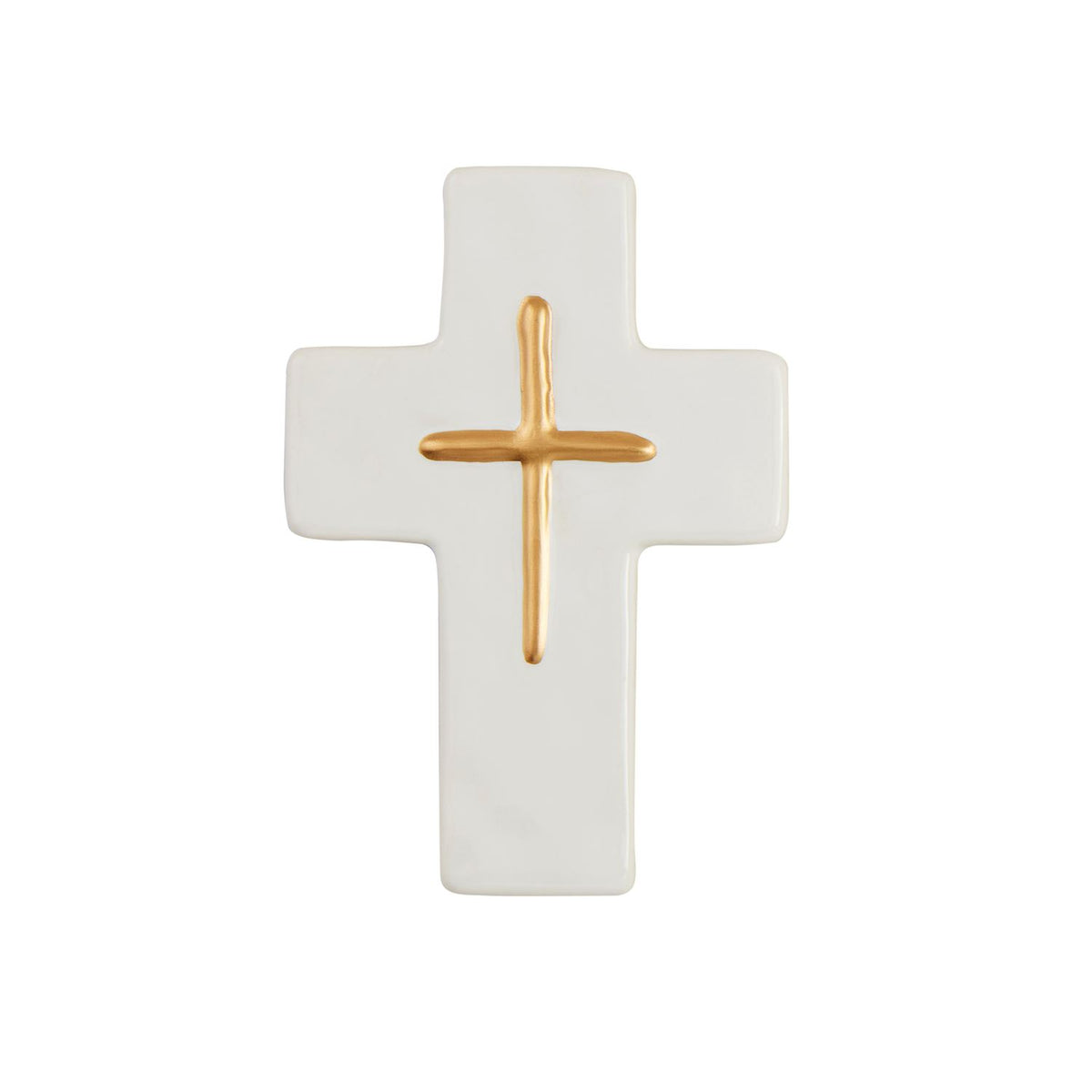 Ceramic And Gold Crosses