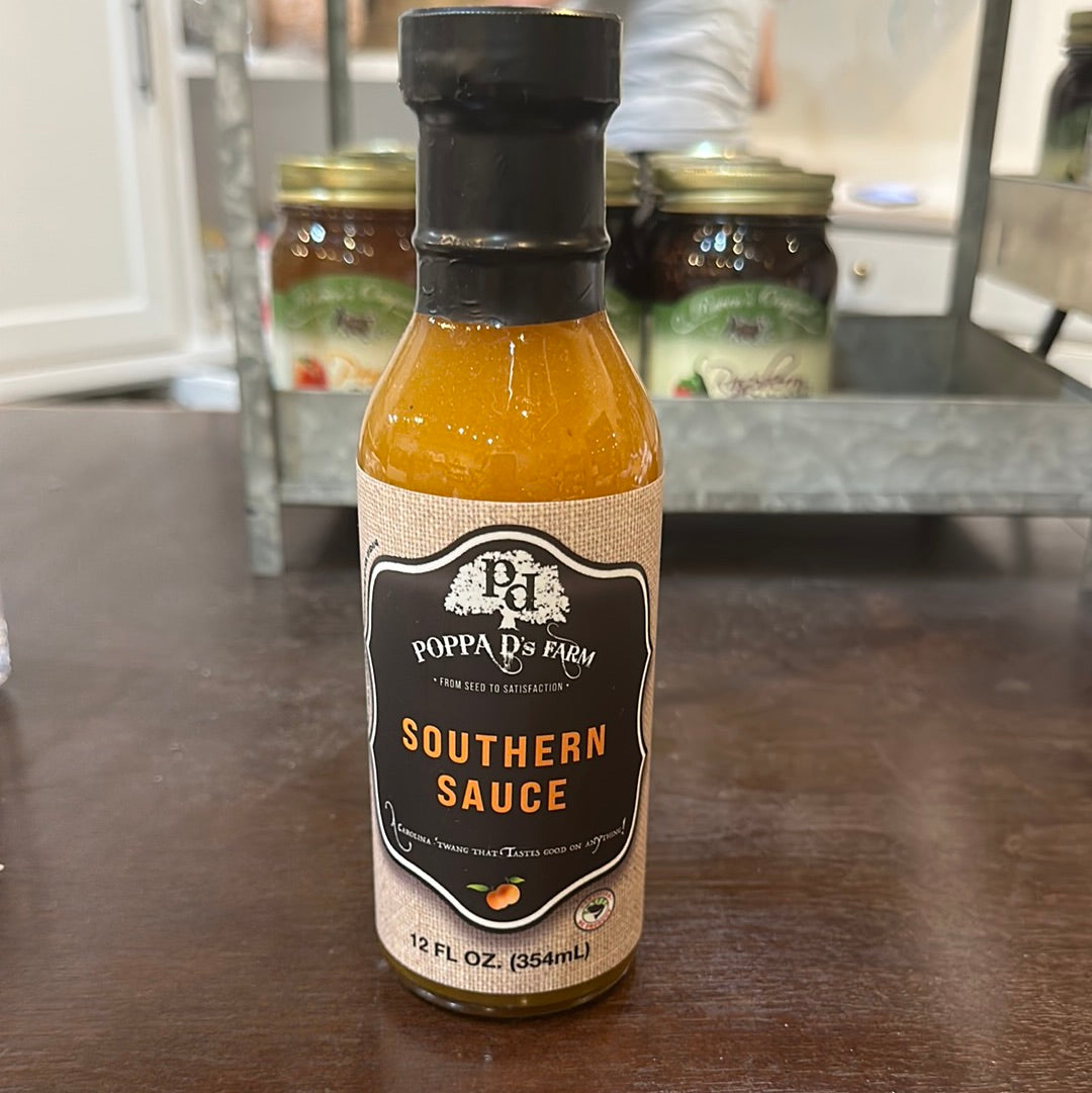 Poppa D's Farm Southern Sauce.