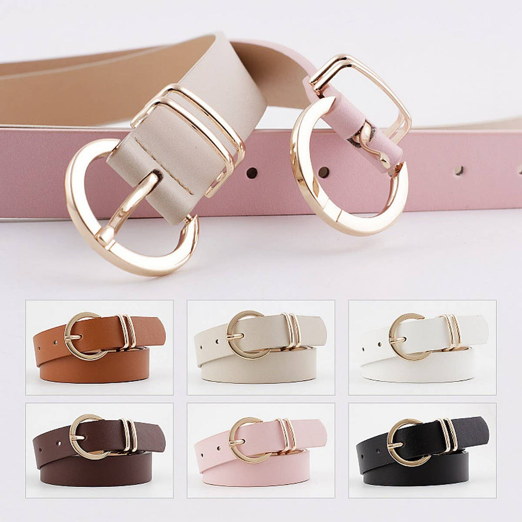 RING HOLE PIN BUCKLE BELT