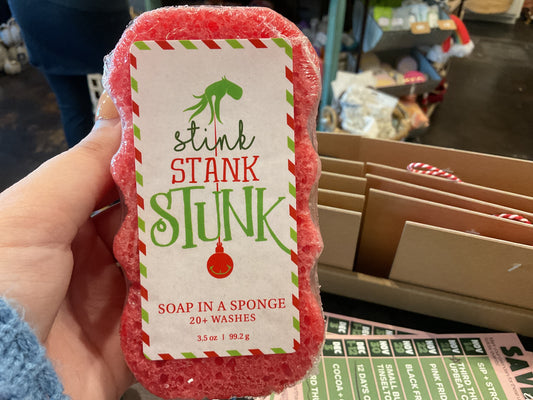 Stink Stank Stunk Shower Sponge