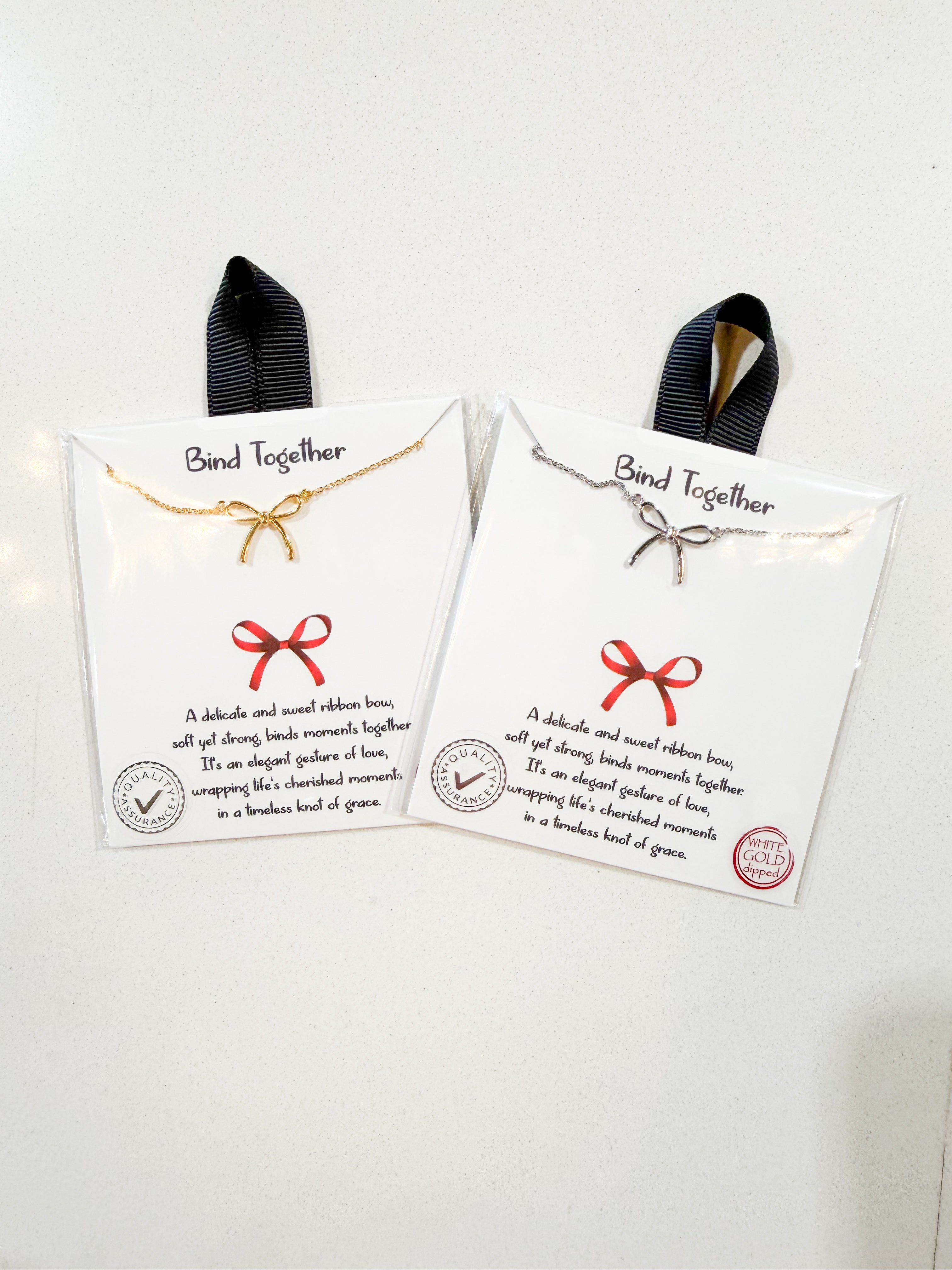 Bind Together Bow Necklace