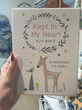 Kept in My Heart KJV Bible [Coral Woodland]