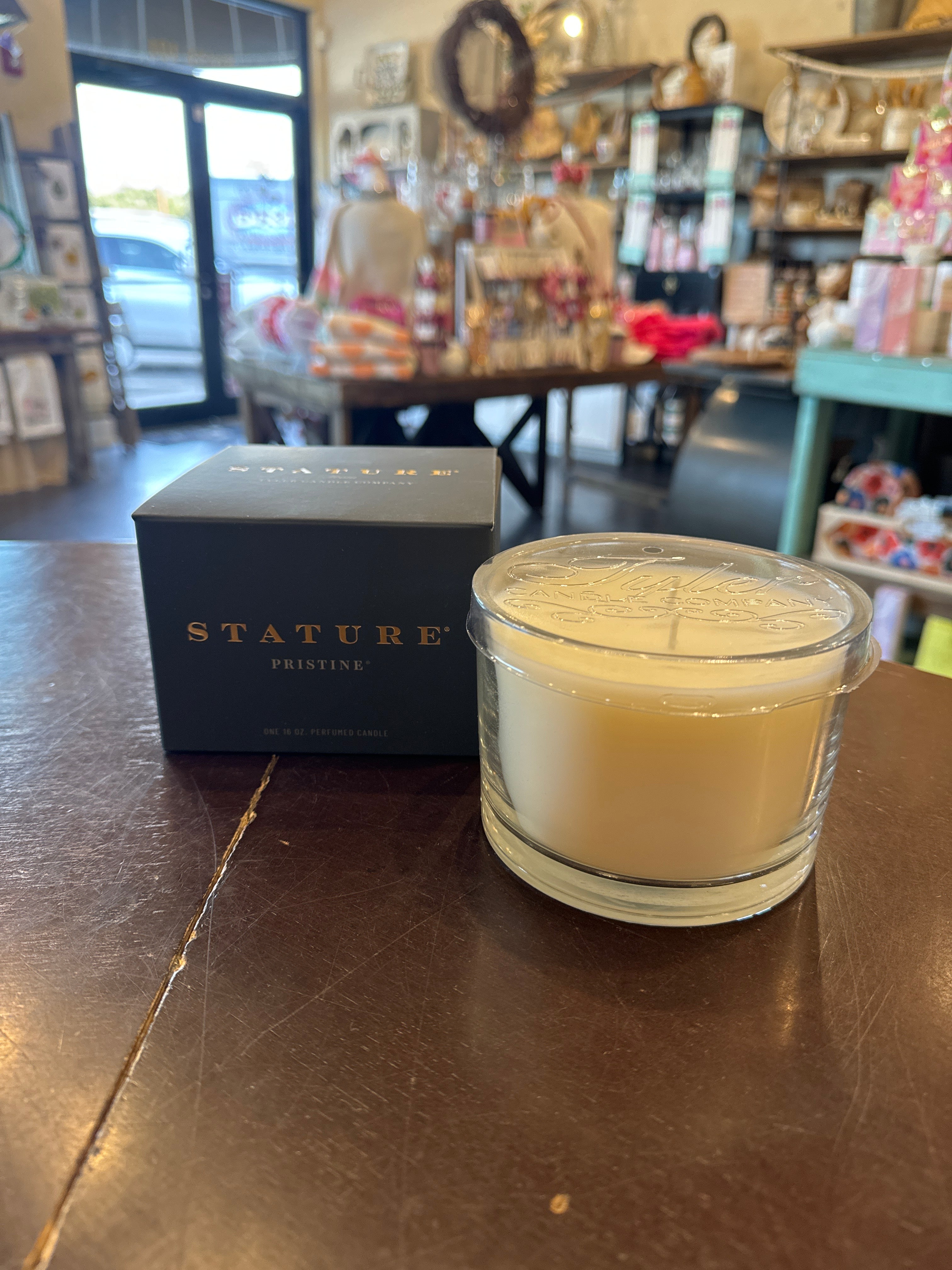 Tyler Stature Black Box Candle