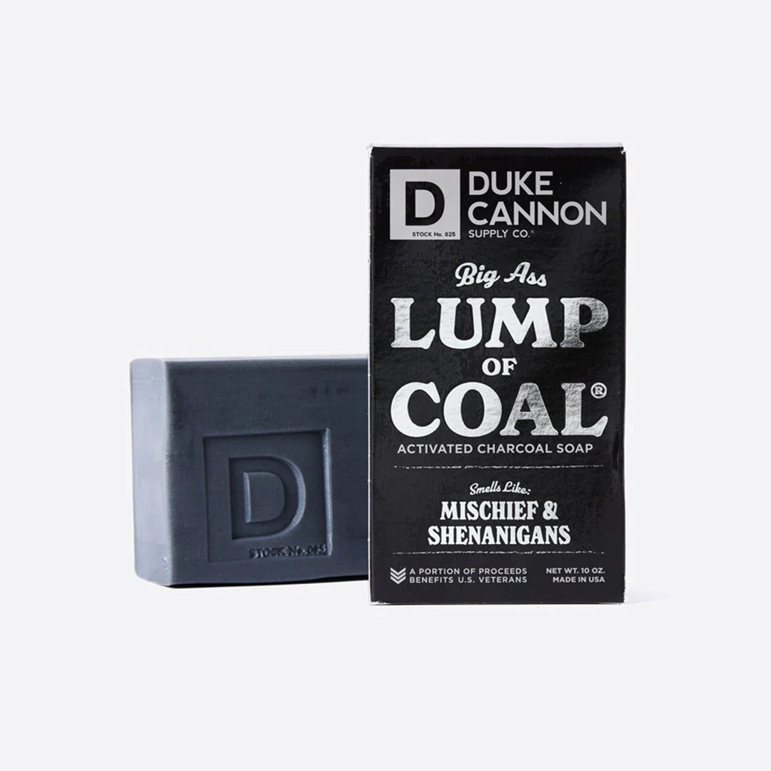 Duke Cannon “Lump Of Coal” Bar Soap