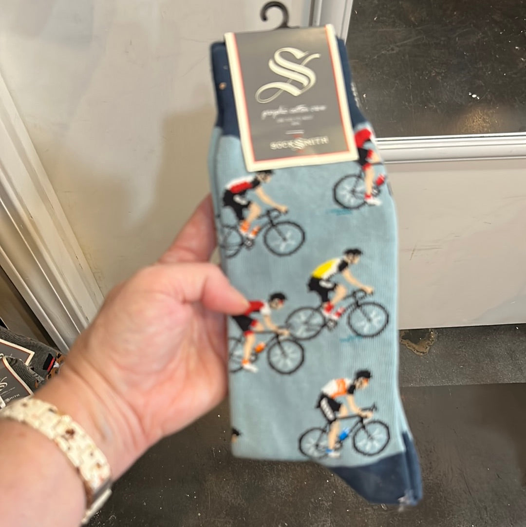 Cycling Crew SockSmith socks.