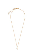 Boxed Cross Necklace