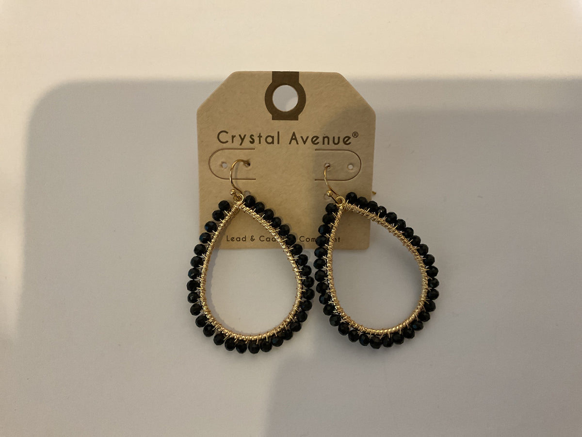 Bead Crystal Avenue Earrings