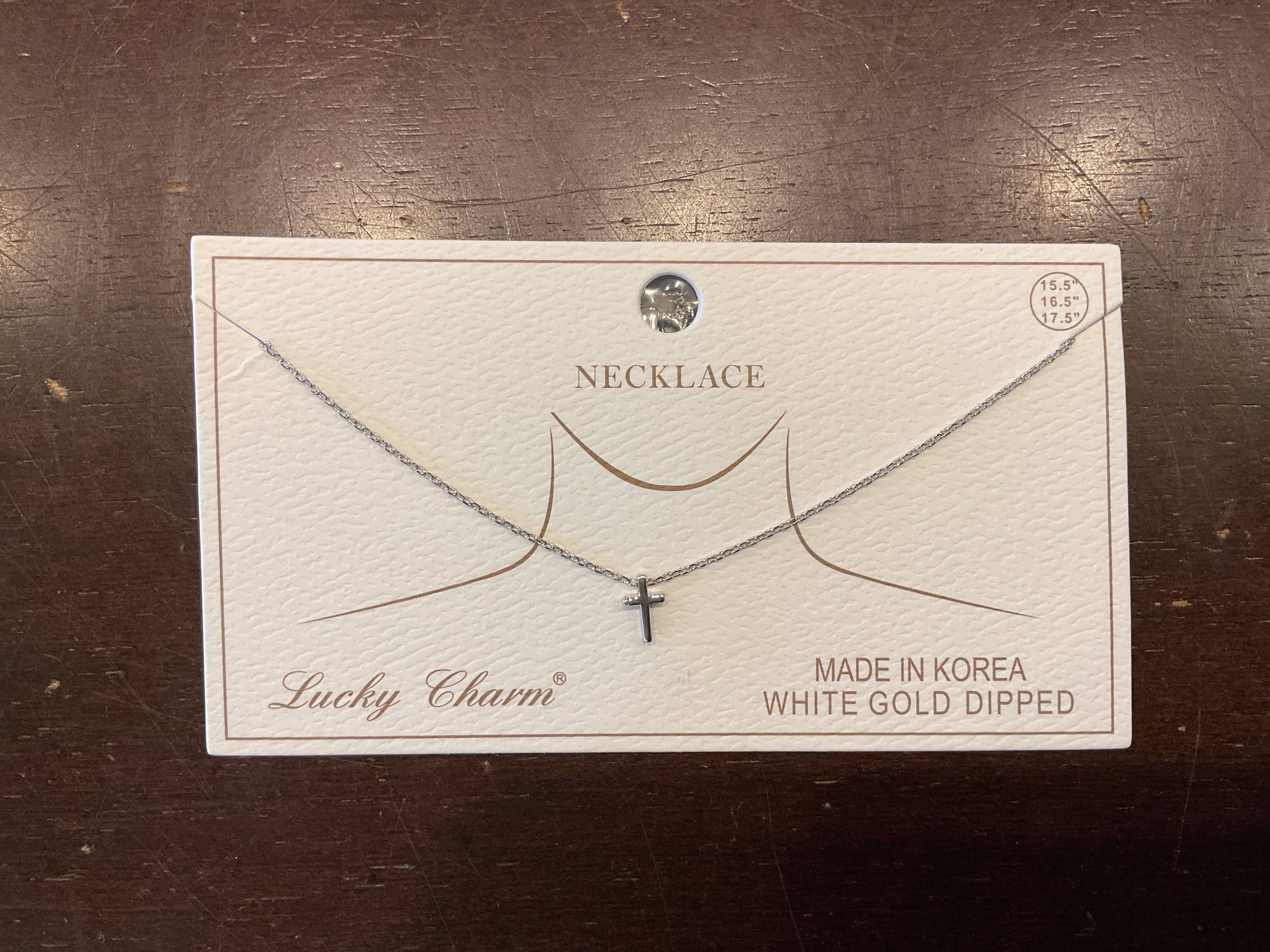 Small Cross Necklaces