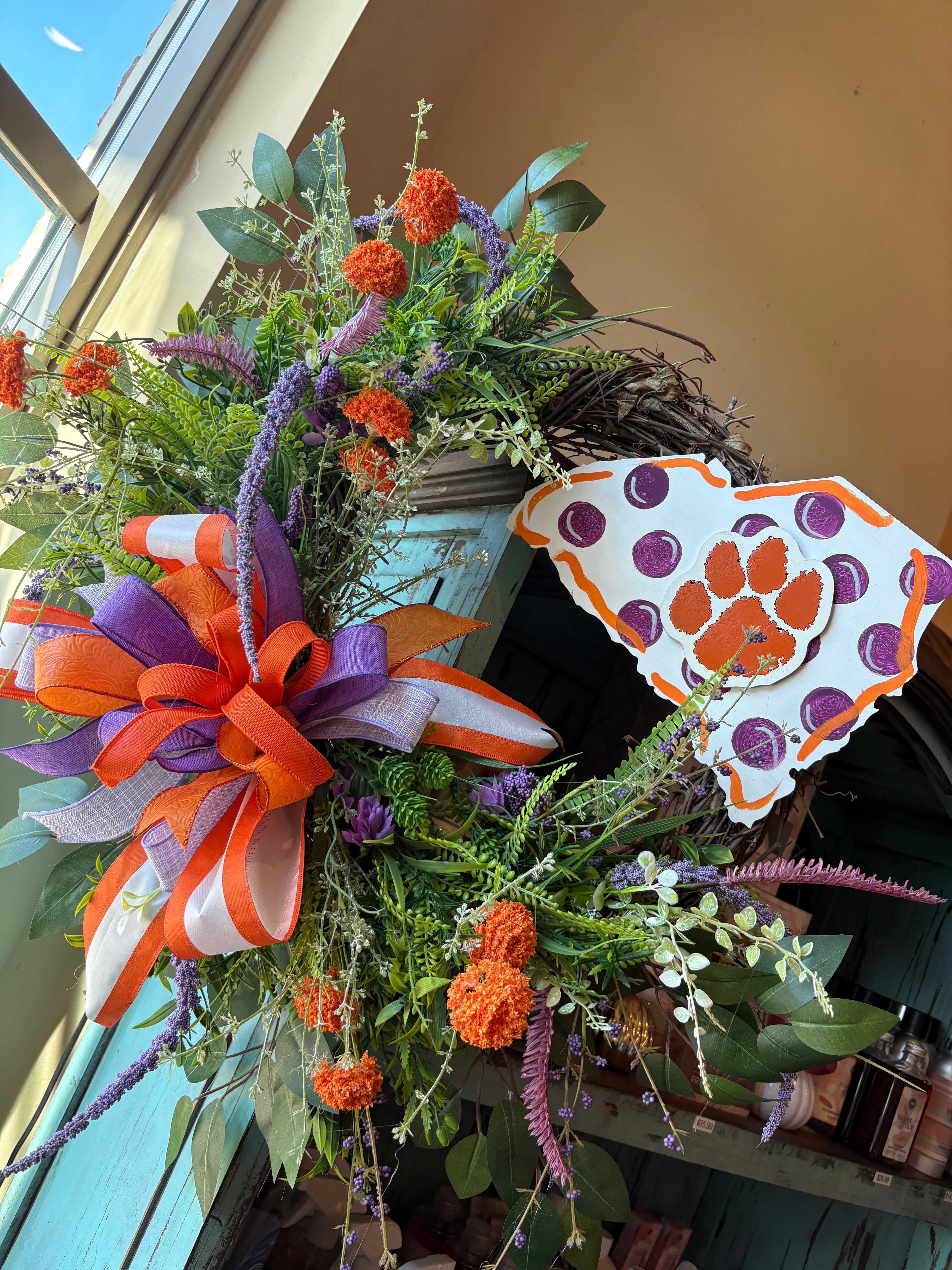 HCD Custom Game Day Wreath (2)