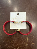 Wide Open Hoop Earrings