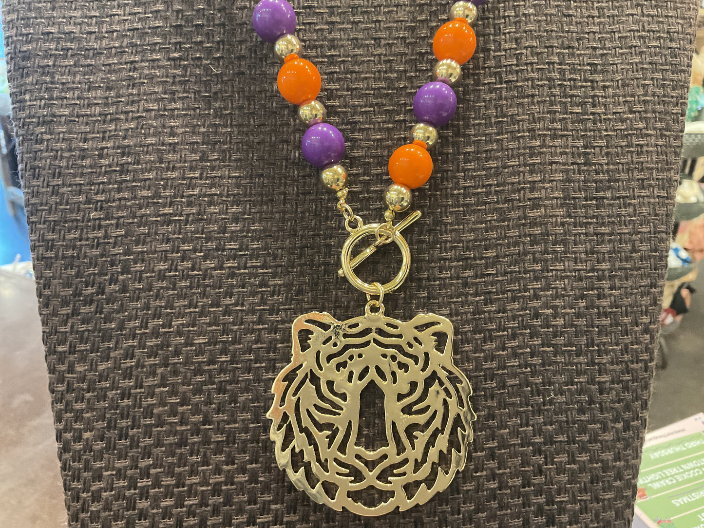 Gameday: Acrylic Ball & CCB Necklace