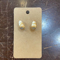 Mini Teardrop Stud Earrings