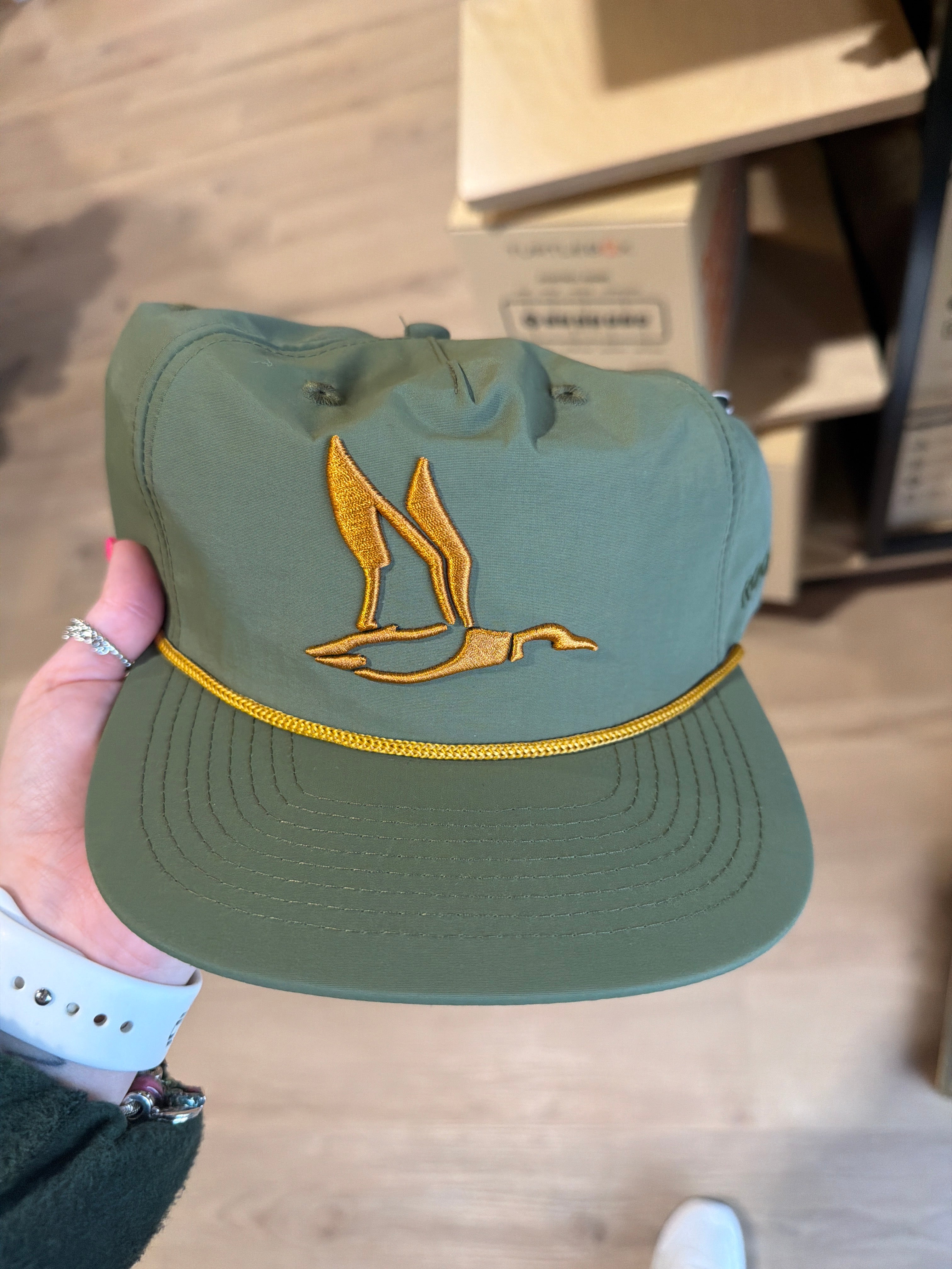 Field and Stone Mens Roost 3D Puff Duck Performance Hat