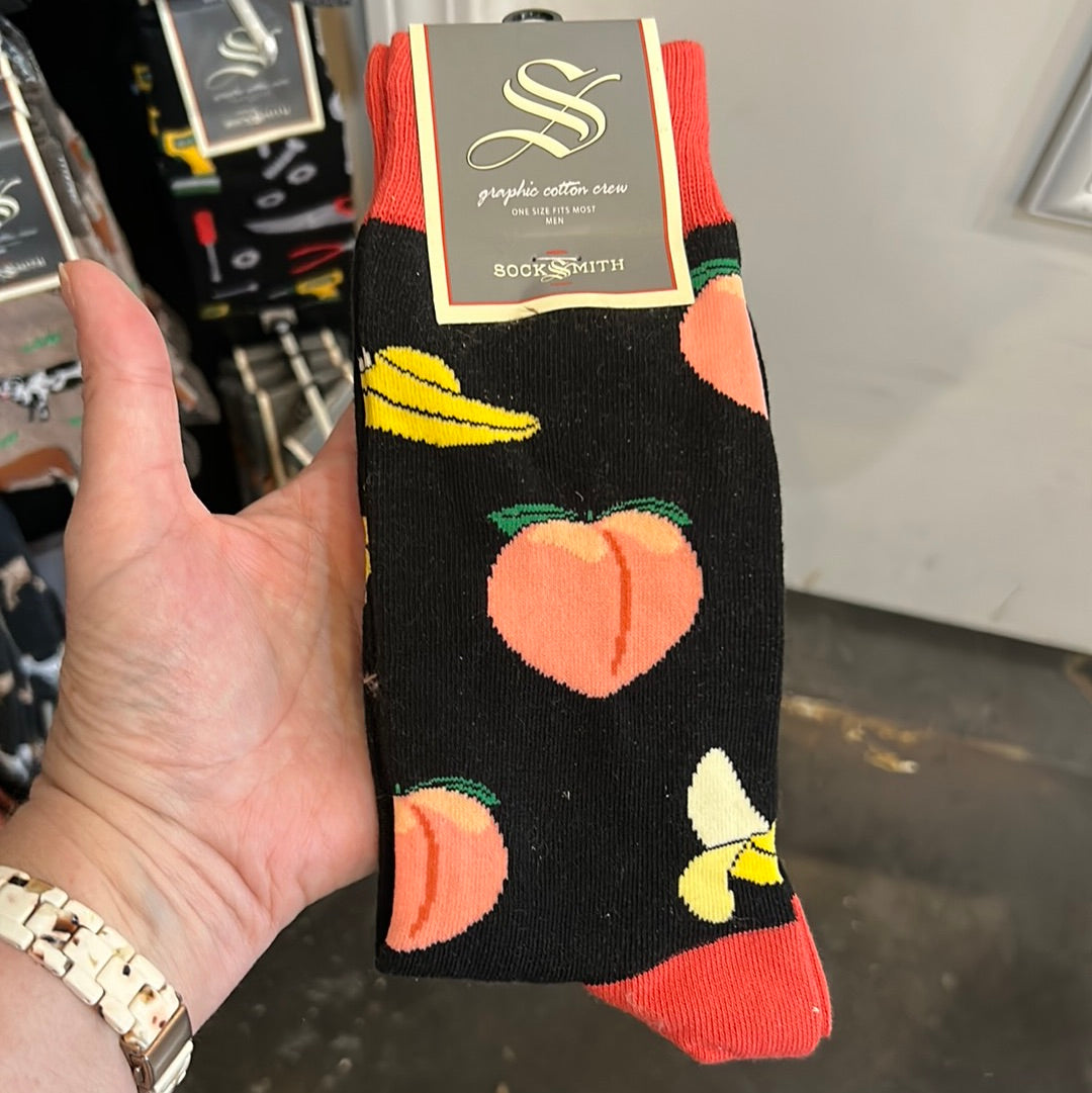 Peaches SockSmith socks.