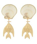 Shell & Fish Earring