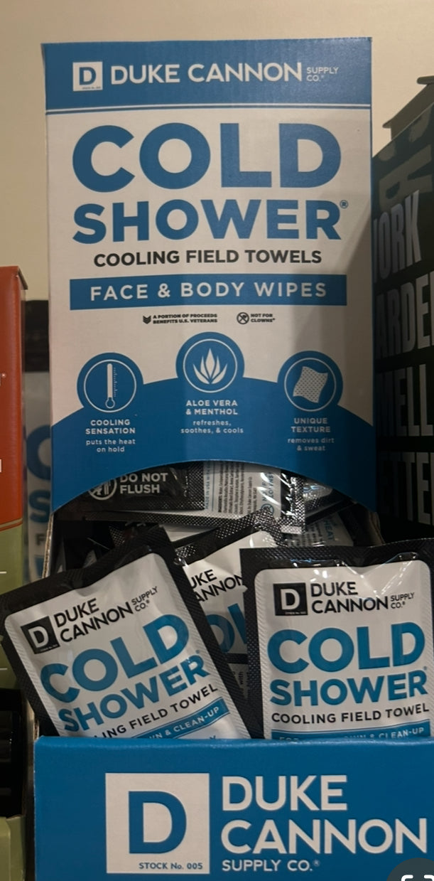 Cold Shower Towel