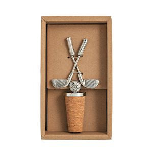 Golf Metal Bottle Stoppers