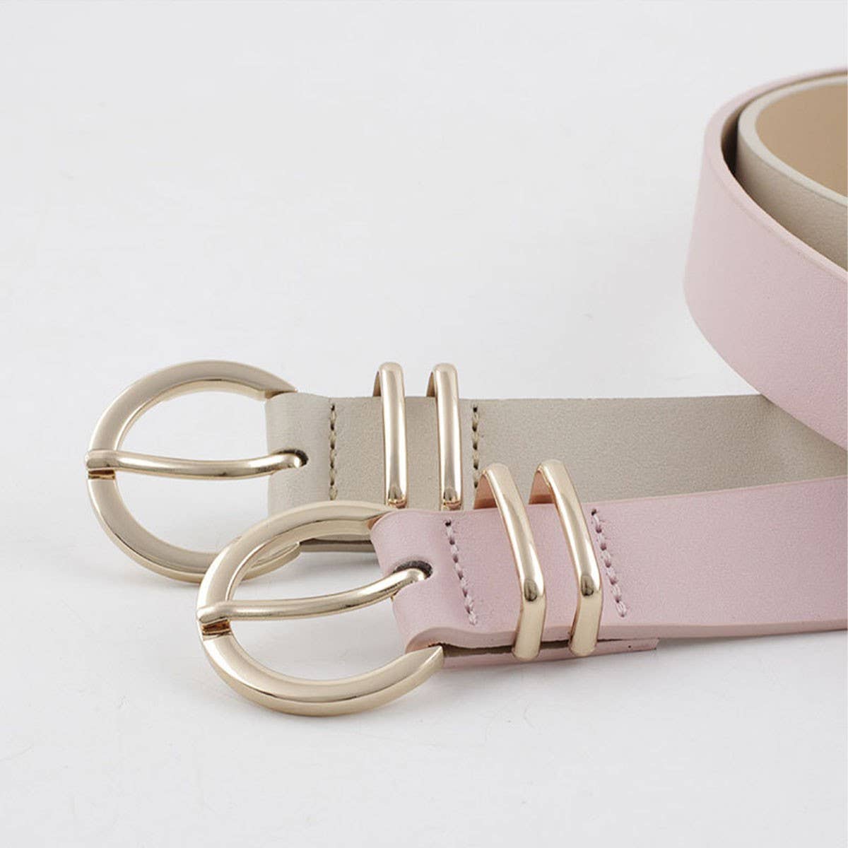 RING HOLE PIN BUCKLE BELT