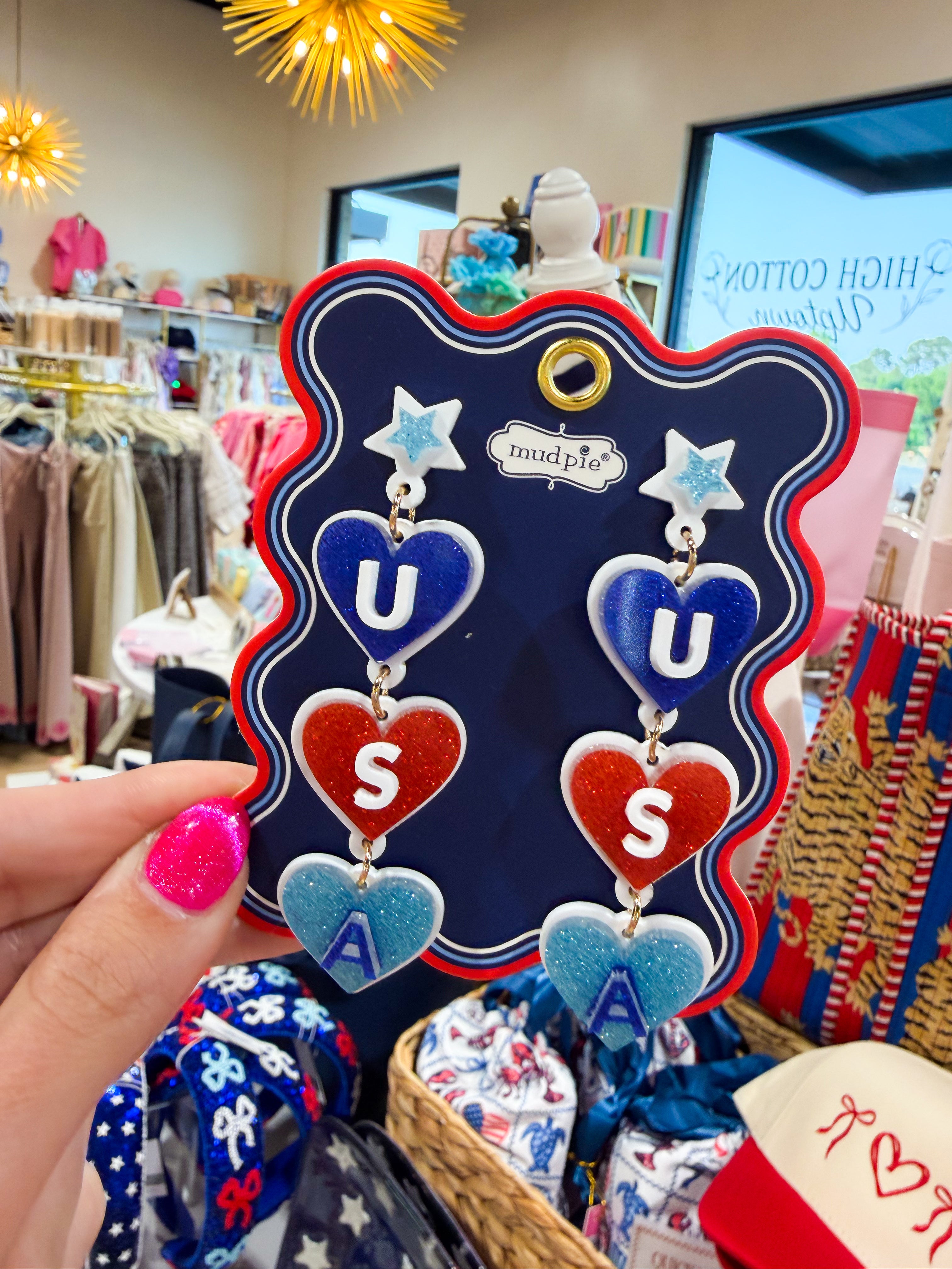 4th of July Earrings