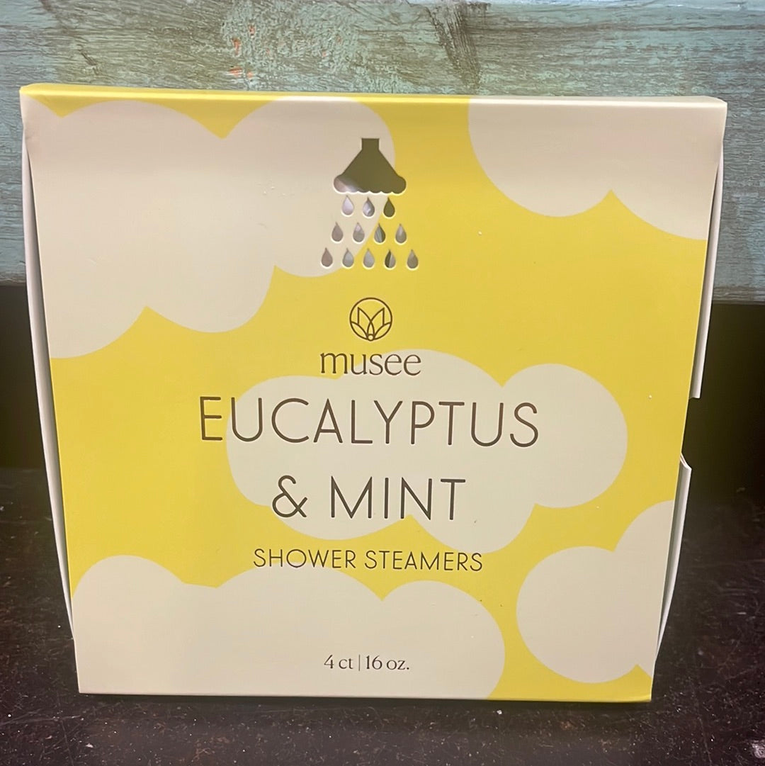 Eucalyptus & mint 16 oz. shower streamer.