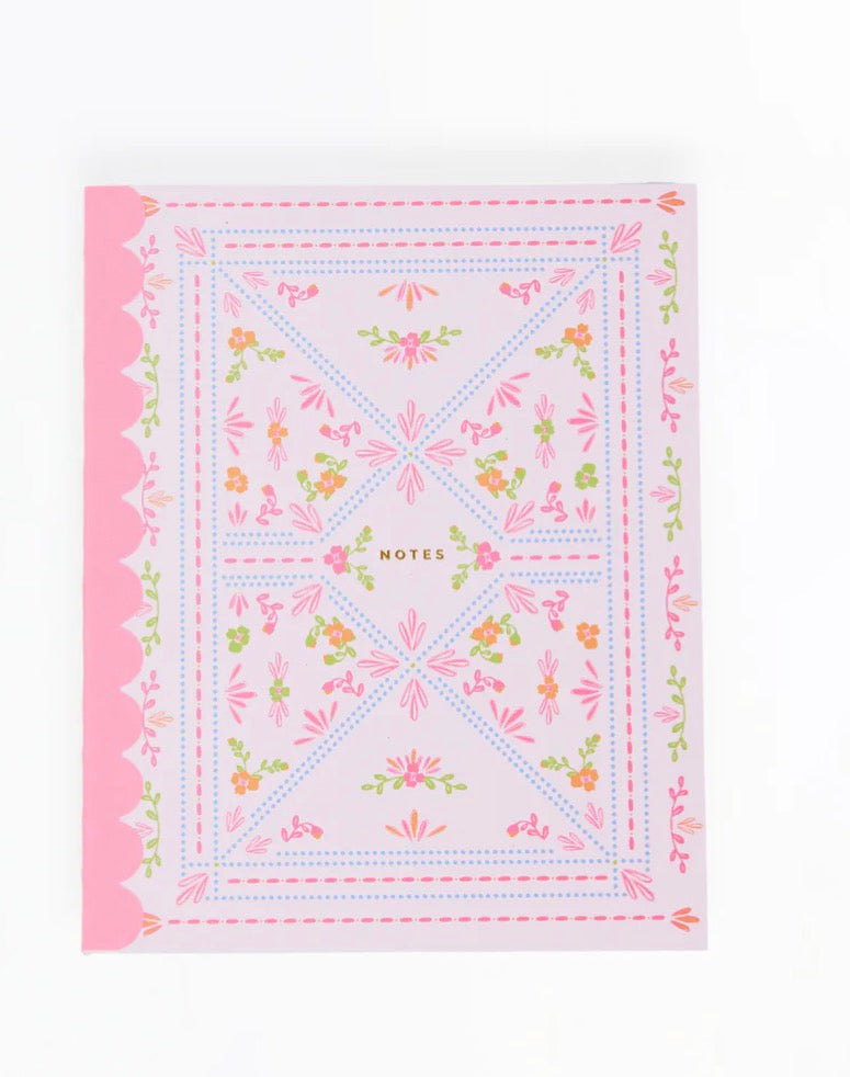Scalloped Notebook