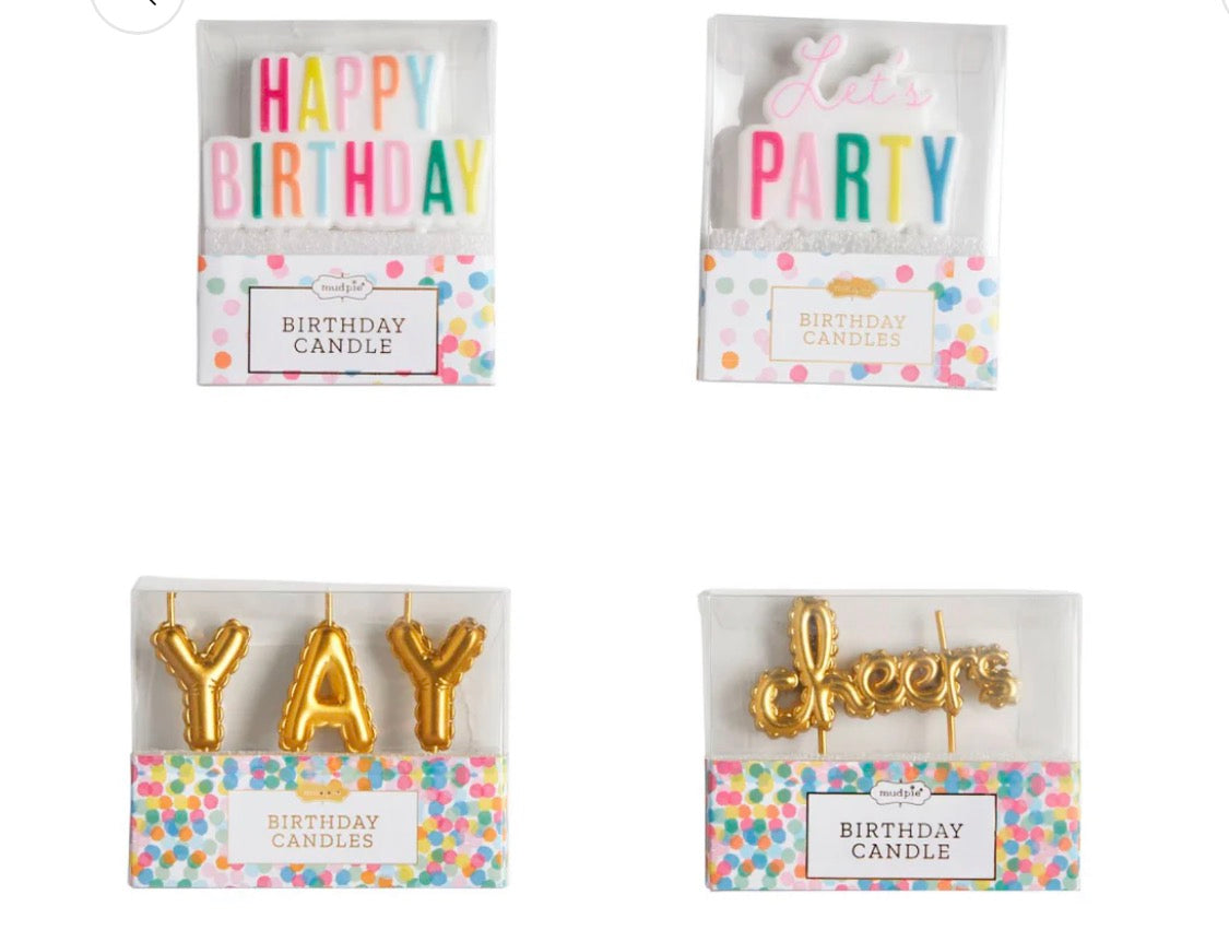 BIRTHDAY CANDLE SETS