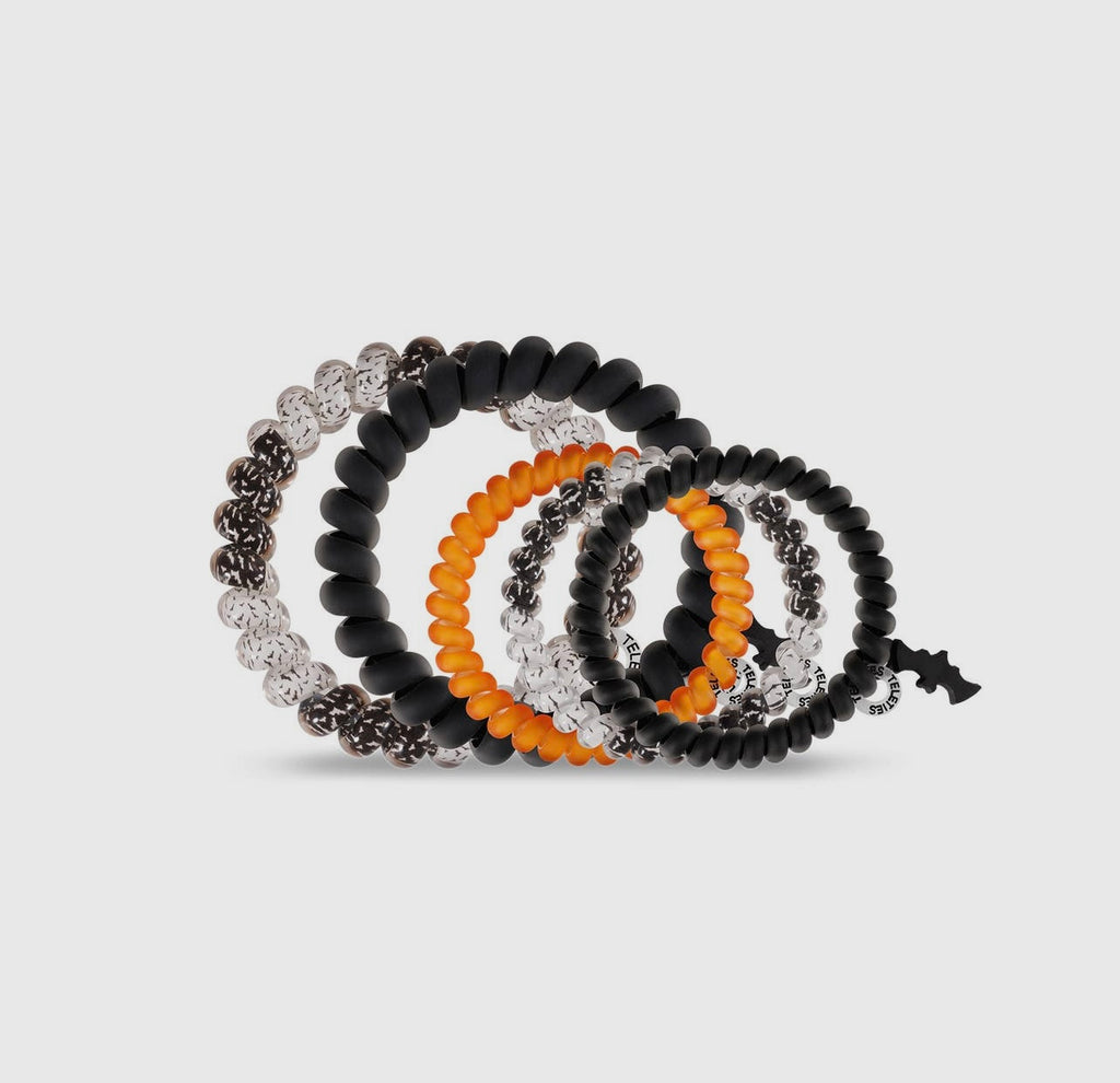 "Bat Attack" Halloween Teletie Hair Ties.