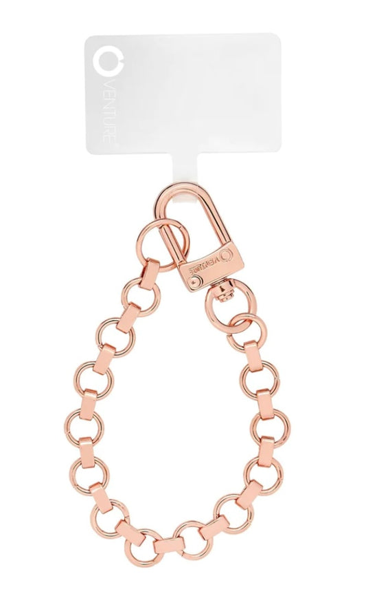 Oventure / Rose Gold Chain Wristlet