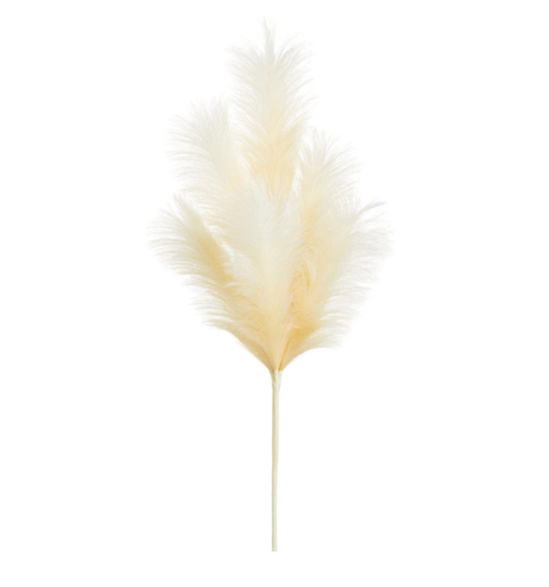 Single artificial pampas spray.