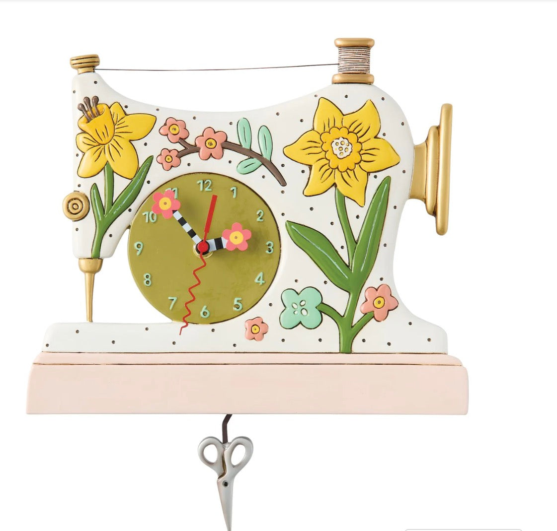 Snip and Stitch Clock