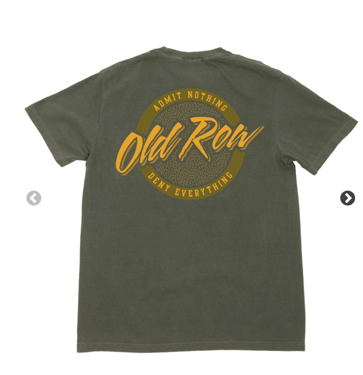 Old Row Circle Logo Pocket Tee