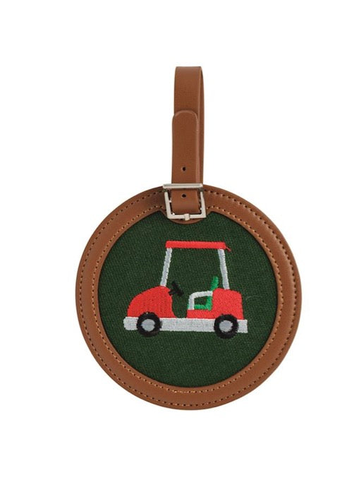 Needlepoint Golf Bag Tags