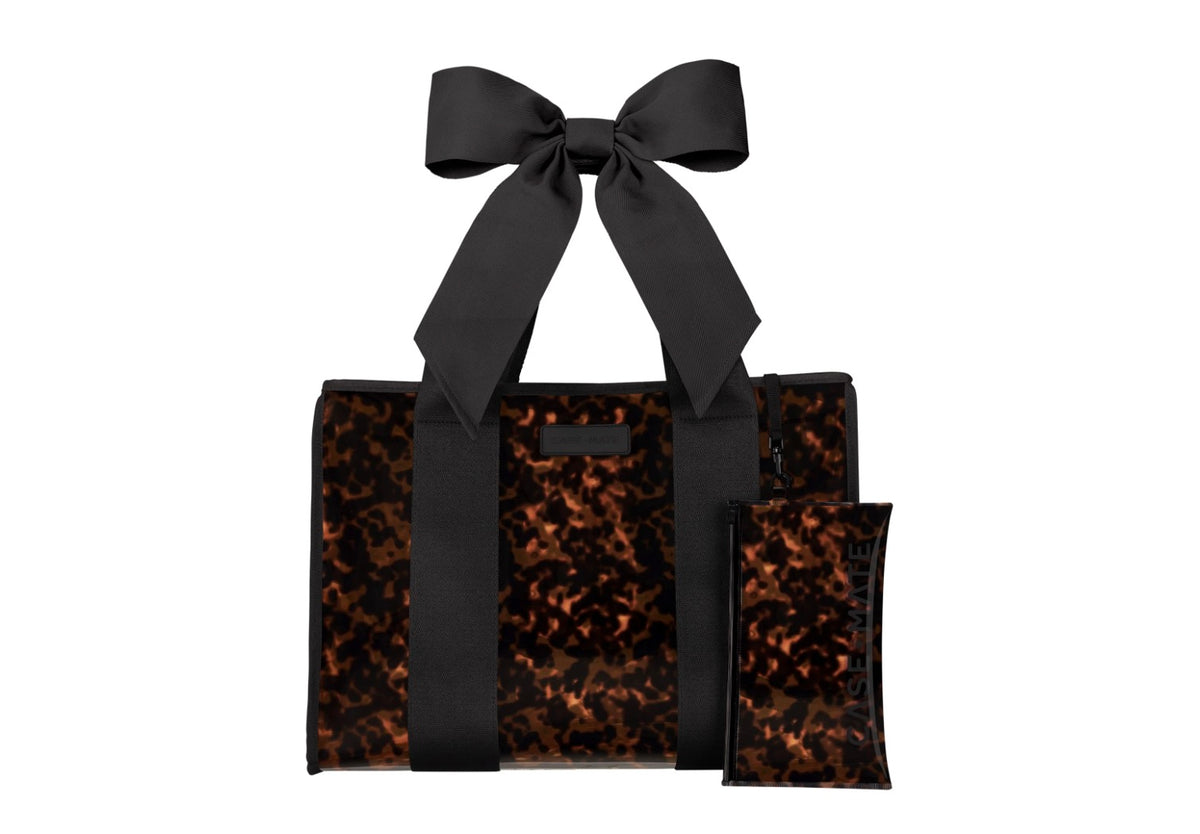 Tortoise Jelly Bow Tote