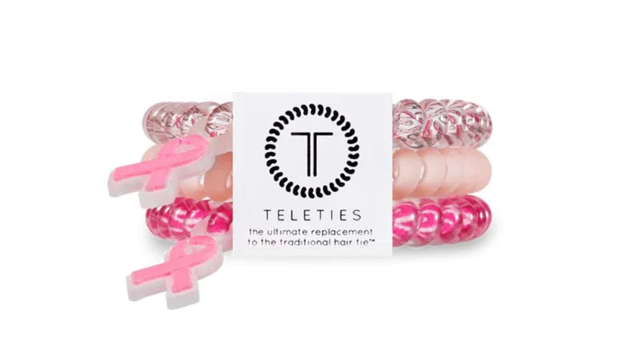 I pink I can teletie hair ties.
