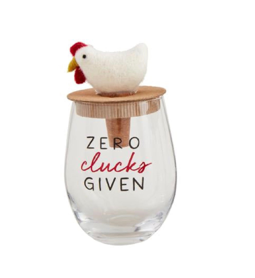 Farm Wine Glass Topper Set